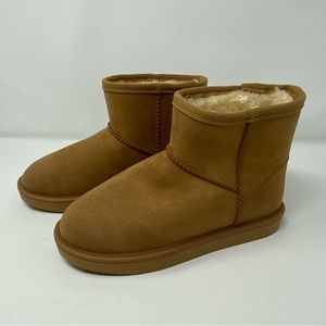 DKSUKO Women's Waterproof Boots Chestnut Size 6